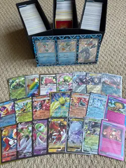Pokemon TCG Deck-Building Kit: Over 1400+ Cards: 20+ Ultra Rares and 3 ETBs!! - Image 1
