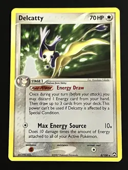 Delcatty 8/108 (EX Power Keepers) - Pokemon Deck Exclusives - LP - Image 1