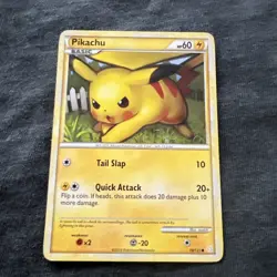 Pokemon TCG Pikachu 2/30 HS Trainer Kit Raichu HP - Image 1