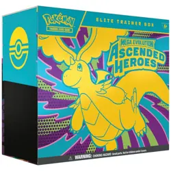 Pokemon TCG Mega Evolution Ascended Heroes Elite Trainer Box ETB – New & Sealed - Image 1