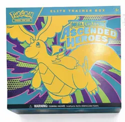 Pokemon TCG Mega Evolution Ascended Heroes Elite Trainer Box ETB – New & Sealed - Image 3