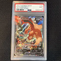 Charizard V FA Alternate Art PSA Gem Mint #154/172 Pokemon Brilliant Stars - Image 1