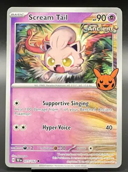 Pokemon Scream Tail 077/162 Trick-or-Trade 2024 Twilight Masquerade NM - Image 1