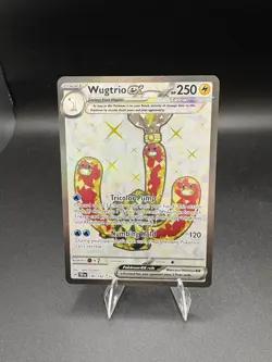 Wugtrio ex 190/162 Full Art Ultra Rare Temporal Forces Holo Pokemon TCG-NM - Image 1