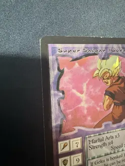 1997 Ani-Mayhem Dragon Ball Z Super Saiyan Goku Ultra Rare Foil Card - Image 4