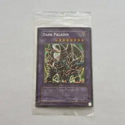 YUGIOH DARK PALADIN DMG-001 Secret Rare Promo FACTORY SEALED LIMITED EDITION - Image 1