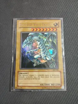 Yu-gi-oh Blue-Eyes White Dragon JMP-001 Shonen Jump PROMO Factory Sealed - Image 1