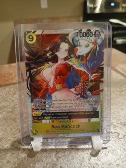 One Piece TCG Boa Hancock Op14-112 SR Azures Of The Seven Seas - Image 1