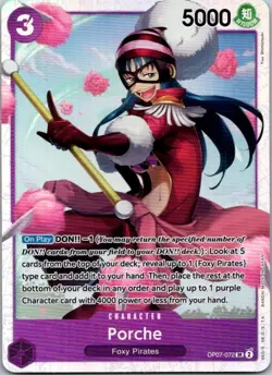 One Piece Porche OP07-072 Parallel SR 500 Years Into The Future English NM - Image 1