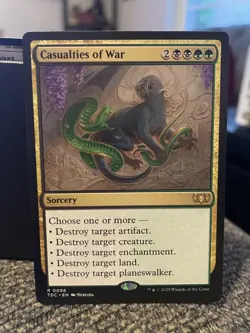 Casualties of War NM/M Tarkir Dragonstorm Commander MTG Magic Card - Image 1