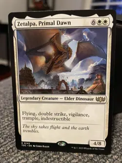 Zetalpa Primal Dawn NM/M Tarkir Dragonstorm Commander MTG Magic Card EDH Dino - Image 1