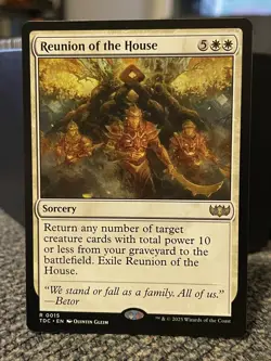 Reunion of the House NM/M Tarkir Dragonstorm Commander MTG Magic Card EDH White - Image 1