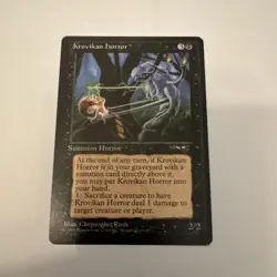 Krovikan Horror Alliances NM/NM- MTG Magic the Gathering b - Image 1