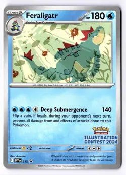 Feraligatr - (Illustration Contest 2024) Promo SV: Scarlet & Violet Promo Cards - Image 1