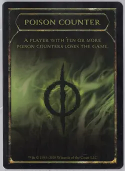 1x Poison Counter Token - Scars of Mirrodin - Near Mint - Image 1