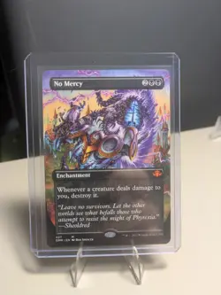 No Mercy (Borderless) Dominaria Remastered Pack Fresh MTG Magic: The Gathering - Image 1