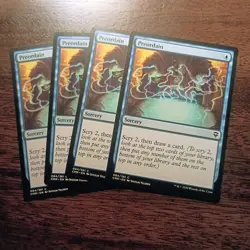 MTG - 4 x Preordain - Playset 4x x4 - Commander Legends Regular NM - Image 1