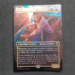 Pia Nalaar, Chief Mechanic Foil Borderless Mythic Aetherdrift Commander MTG - Image 1