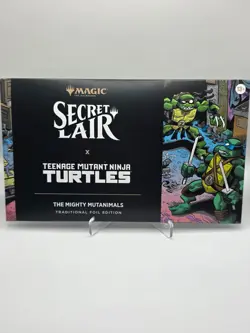 MTG Secret Lair TMNT Teenage Mutant Ninja Turtles Mighty Mutanimals Foil NM - Image 1