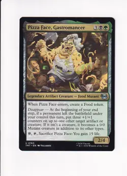 MAGIC THE GATHERING MTG TEENAGE MUTANT NINJA TURTLES PIZZA FACE, GASTROMANCER - Image 1