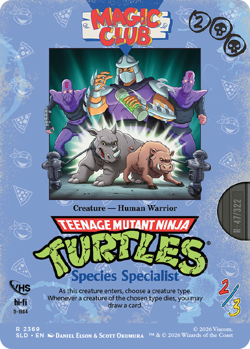 MTG Secret Lair x TMNT VHS Villains Non Foil - Sealed - Image 4