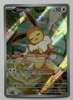 Pokemon TCG Eevee SVP EN 173 Black Star Promo NM - Image 1