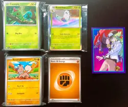 Pokemon Journey Together Complete Base Set - C/U + Holo Rares 143/159 + Energy - Image 1