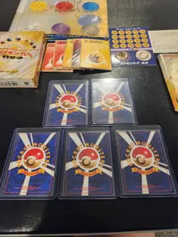 Pokemon Neo Genesis Opened Complete Cards With Original Box With Neo Folder! - Image 3