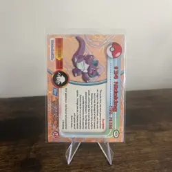 Topps Pokemon TCG Nidoking #34 Black Logo TV Animation Edition - Foil - Image 2