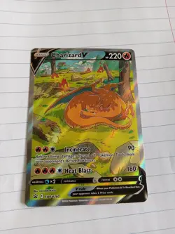 Pokemon Charizard V SWSH260 Sword & Shield Promo Full Art Holo 220 HP - Image 1
