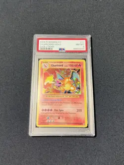 2016 Pokemon XY Charizard Holo - Evolutions 11/108 PSA 8 - Image 1