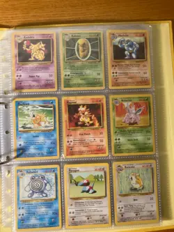 Pokemon TCG 1999 WOTC Base Set Complete Common & Uncommon Set in Vintage Binder - Image 5