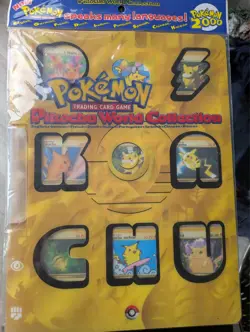 Pokemon Pikachu World Collection 2000 Sealed Folder WOTC 9 Language Set Vintage - Image 1