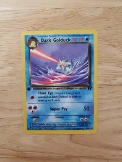 Pokemon Dark Golduck #37/82 Team Rocket Regular 1st Edition Uncommon - Image 1