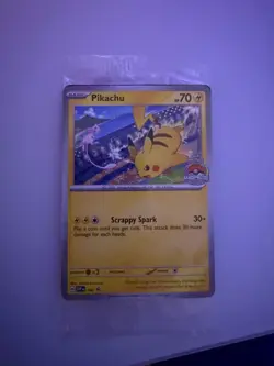 Pikachu 190 Black Star Promo World Championships 2024 SVP EN Sealed Pokemon TCG - Image 1