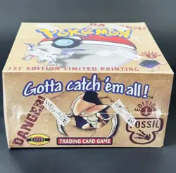 1999 Pokemon Booster Fossil Box Set 1st Edition Factory Sealed Rare One Box 🔥 - Image 1