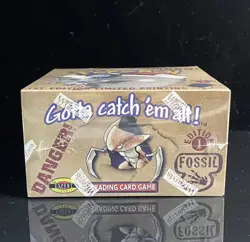 1999 Pokemon Booster Fossil Box Set 1st Edition Factory Sealed Rare One Box 🔥 - Image 3