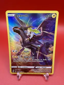 Pokemon TCG Zekrom TG05/TG30 Brilliant Stars Trainer Gallery Holo NM - Image 1