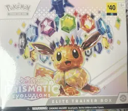 Pokemon TCG Scarlet Violet Prismatic Evolutions Elite Trainer Box ETB New Sealed - Image 1