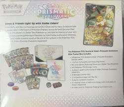 Pokemon TCG Scarlet Violet Prismatic Evolutions Elite Trainer Box ETB New Sealed - Image 2