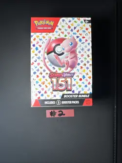 Pokemon TCG Scarlet & Violet 151 Booster Bundle Sealed New (6 packs) - Image 1