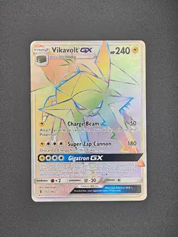 Pokemon TCG Vikavolt GX 152/145 Guardians Rising Sun & Moon Ultra Rare Holo - Image 1
