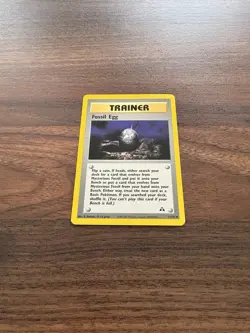 Pokemon Fossil Egg (72/75) Neo Discovery NM - Image 2