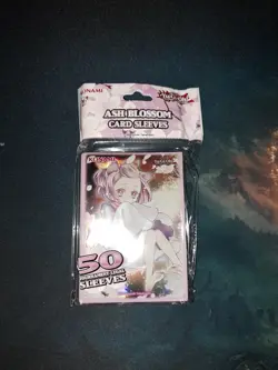 Yugioh Konami Official Ash Blossom & Joyous Spring Deck Protectors/Sleeves 50ct - Image 1