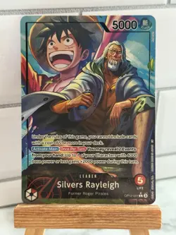 Silvers Rayleigh (Alternate Art) Leader OP12-001 Legacy of the Master One Piece - Image 1