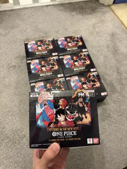One Piece TCG OP-09 Emperors in the New World Booster Box - Brand New - Unsealed - Image 1