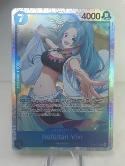 • Nefeltari Vivi • EB04-025 SR The Azure Seas Seven Holo Foil One Piece TCG NM - Image 1