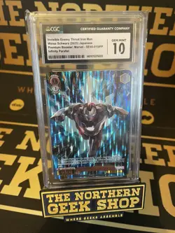 Marvel Weiss Schwarz IRON MAN MAR/SE40 Infinity Foil Cgc 10 (pop 4)(not Psa) - Image 1