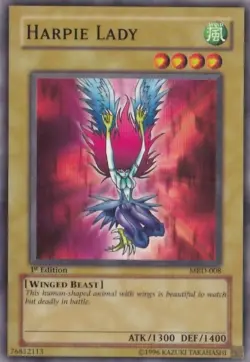 1x (P) Harpie Lady - MRD-008 - Original Artwork Common - Unlimited Edition YuGi - Image 1