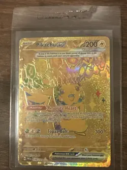 Pikachu EX Prismatic Evolutions Holo Card 179/131 Sv: Near Mint Condition - Image 1